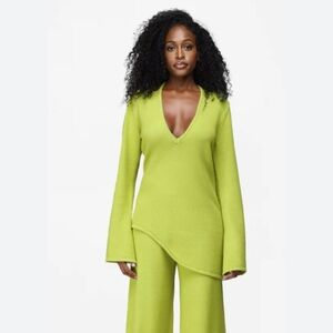 Hanifa kelli knit top